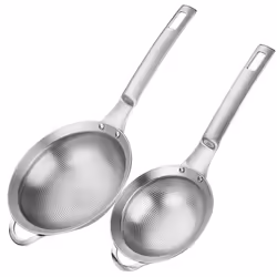 Punch Hole Sieve Fine Mesh Stainless Steel Small Colander Strainer