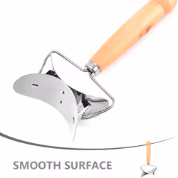 Stainless Steel Dumpling Wrappers Skin Dough Cutter Circle Roller