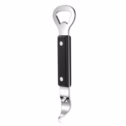 Can Punch Bottle Opener, Manual Stainless Steel Can Opener 1 Pack