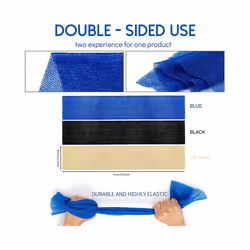3 Pieces African Net Long Net Sponge Exfoliating Shower