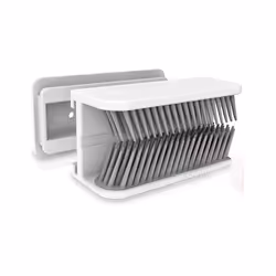 Hair Catcher, Hair Trap for Shower Drain, Hair Collector(White)