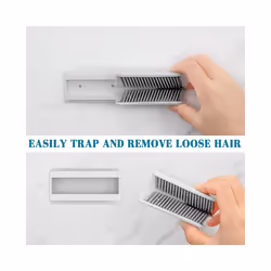 Hair Catcher, Hair Trap for Shower Drain, Hair Collector(White)