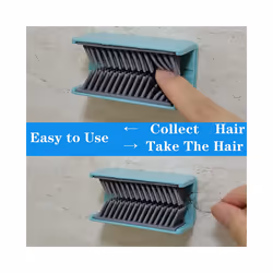 Hair Catcher, Hair Trap for Shower Drain, Hair Collector(White)