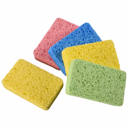 Cellulose Sponges,for Dish, Duty Scrub Sponges,for Cookware 5 Pcs
