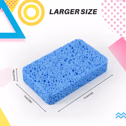 Cellulose Sponges,for Dish, Duty Scrub Sponges,for Cookware 5 Pcs