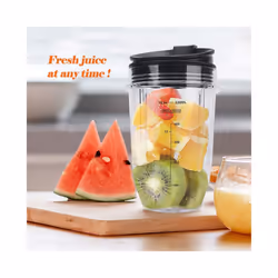 2 Pcs 18Oz Blender Cups with Lid for Auto IQ BL480 BL642 BL450