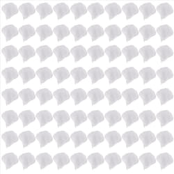 100 Pcs Artificial Flower Petal for Wedding Decoration, White