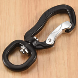 360 Rotating Carabiner Clip,Aluminium Alloy Carabiner D Buckle