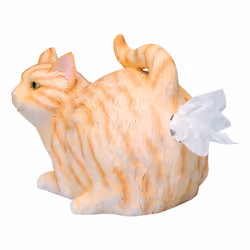 Cat Butt Tissue Holder - Cute Bathroom Parts- Resin Tissue Dispenser