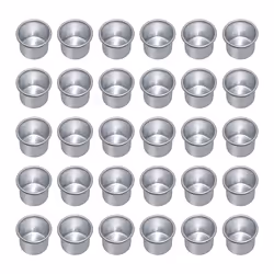 Candle Holders for Taper Candles, Candle Holder, 30Pcs Silver