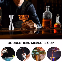 Double Bar Wine Cocktail Shaker Jigger 60Ml