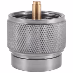 Camping Stove Adapter 1LB Propane Small Tank Input and a Lindal Valve