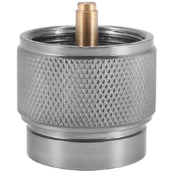 Camping Stove Adapter 1LB Propane Small Tank Input and a Lindal Valve