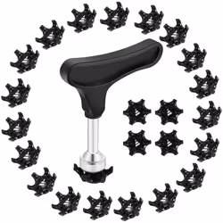 25Pcs Change Studs, Universal Anti Skid Golf Shoes, with Golf Spike