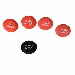 5PCS Funny Wine Stoppers - Perfect As Wine Accessories or Wine Gifts