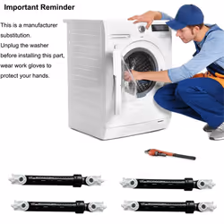4PCS Washer Shock Absorbers Replacement for Replaces