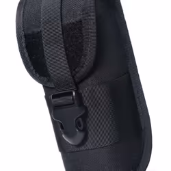 Glasses Pouch Sunglasses Bag Nylon Waterproof Flashlight Pouch,Black