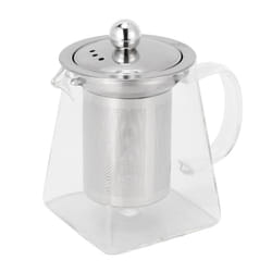 Thickened Glass Teapot Heat Flower Tea Pot Bubble Tea Pot