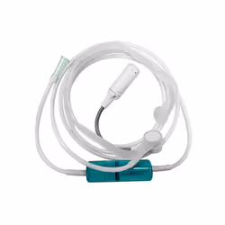 Headset Nasal Type Oxygen Cannula 2M Silicone Straw Tube Concentrator