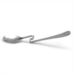 Cute Curved Spoon Teaspoon Dessert Stainless Steel Drink Tableware