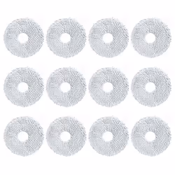 12PCS Mop Rag for Dream Bot L10S Pro L10S Ultra L20 Ultra X20 Pro X30