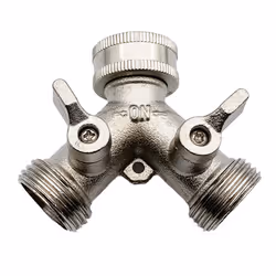 3/4 2 Way Heavy Duty Garden Hose Splitter Y Splitter