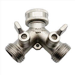 3/4 2 Way Heavy Duty Garden Hose Splitter Y Splitter