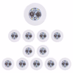 LED Coaster,12 Pack Light Up Coasters,LED Bottle Lights