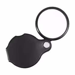 Folding Fold Away Pocket Magnifying Glass Magnifier Lens