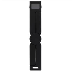 Mini Folding Digital Portable Food Weighing Scale Black