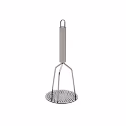 Stainless Steel Potato Masher with Handle for Creamy Mashed Potato