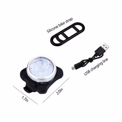 Lights Set Light (White Light) &Tail Light (LED Red Light),2 Set