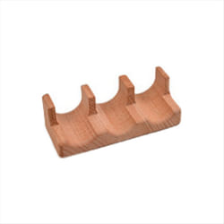 Wood Sushi Tacos Holder Serving Rack Divider Taco Rack Tray Plates C