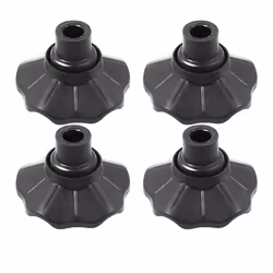 4Pcs Camping Stool Leg Cap Non-Slip Outdoor Chair Foot Cover 16mm