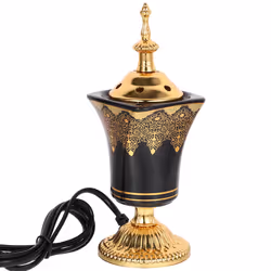 Vintage Electric Incense Burner Home Office Yoga Spa Ornament EU Plug