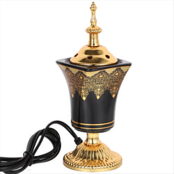 Vintage Electric Incense Burner Home Office Yoga Spa Ornament EU Plug