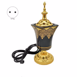 Vintage Electric Incense Burner Home Office Yoga Spa Ornament EU Plug