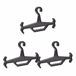 Heavy Duty Hanger for Vest Wetsuit Hanger Black 3PCS