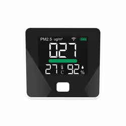 Tuya WiFi Air Quality Meter PM2.5 Portable LED Display for Office