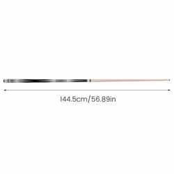 Pool Cues,57Inch Cue Sticks Maple Wood Billiard Cue Sticks,White