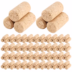 50 Pcs Cork Plugs,Wine Bottle Cork Stoppers for Wine Beer Bottles