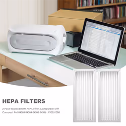 2-Pack HEPA Filters Compatible with TrueAir Compact