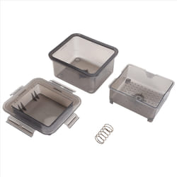 DIY Plastic Tofu Press Mold with Cheese Cloth Kitchen Cooking,Gray