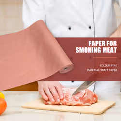 Kraft Butcher Paper Roll Food Grade Peach Wrapping Paper
