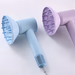 For Hair Dryer Diffusion Perm Curling Air Nozzle white