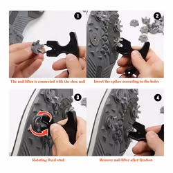 20Pcs Golf Shoe Spikes Replacements,Golf Shoe Cleats with Spanner