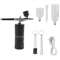 Airbrush Kit with Compressor Rechargeable High-Pressure for Nail Art