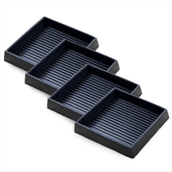 4Pcs Furniture Pads- 2x2In Anti Skid Caster Cups, Leg Coasters