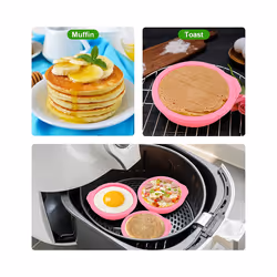 4 Pcs Air Fryer Egg Molds, Air Fryer Egg Molds Silicone