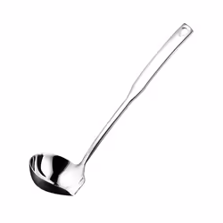 Kitchen Soup Ladle 304 Stainless Steel Punch Luminous Ladell Spoons